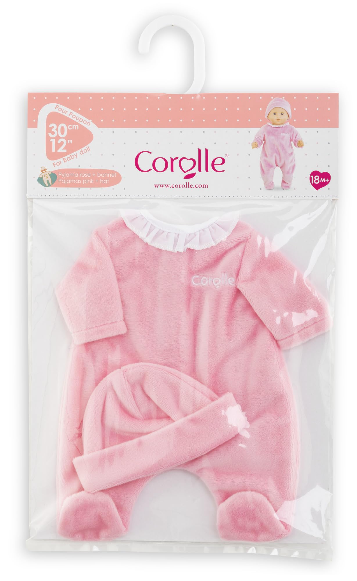 Amazon.com: Corolle 9000110620 Ma Premiere Poupee Pyjamas and Hat